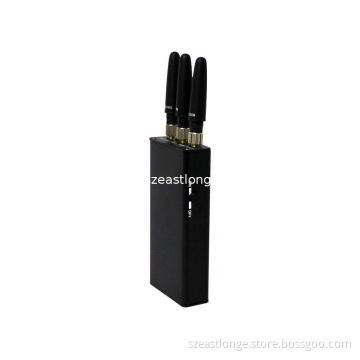 Mini Portable Gps Signal Jammer / Blocker / Isolator Est-808kc , 3 Antenna